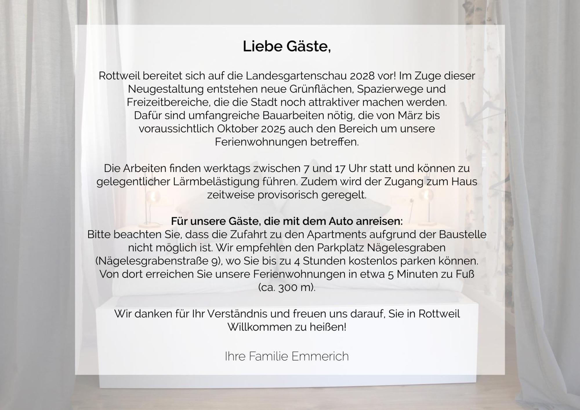 Vier Sind Hier Apartments Rottweil Εξωτερικό φωτογραφία